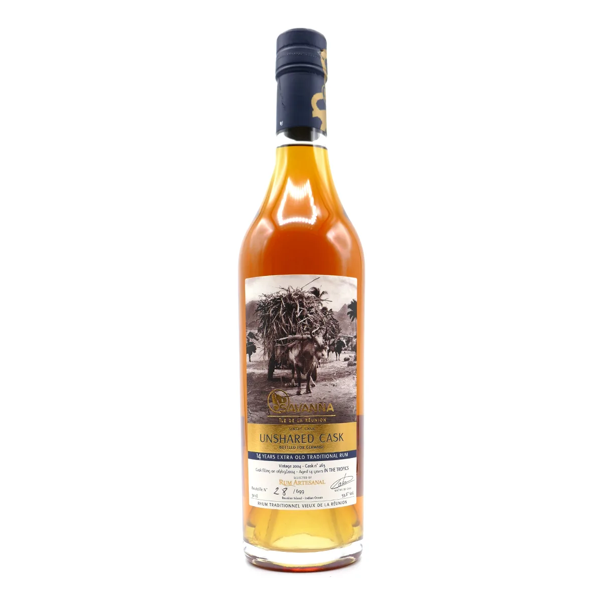 Savanna-Unshared-Cask-Reunion.jpg Savanna Rhum Vieux Extra Old Traditionel